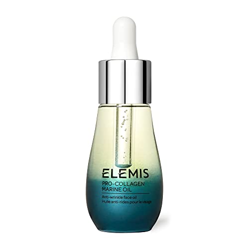 Elemis Superfood Pro-Collagen Marine Oil, Anti-Falten-Gesichtsöl mit einem Trio von Meereswirkstoffen, leichte Feuchtigkeitscreme für das Gesicht, nährende Gesichtsbehandlung für revitalisierte und strahlende Haut, 15 ml
