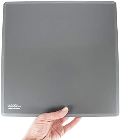 Fiskars Rubber Mat & Cutting Plate, Cutting Protection, Grey, L, 1015830