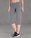 Danskin Women's Sleek Fit Yoga Crop Pant
