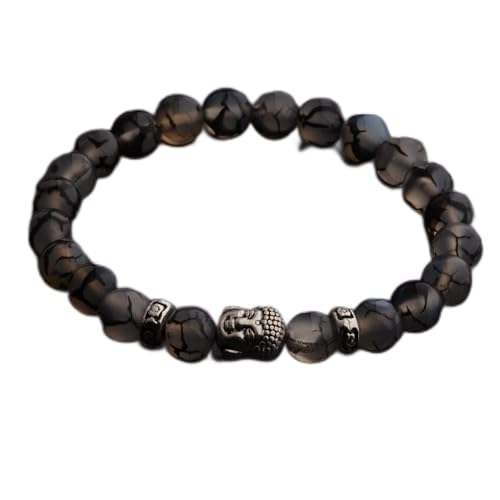 Bracelet en pierre naturelle et perles de dragon pour cadeau de couple original