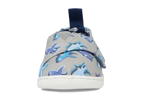 Image of TOMS Kids Tiny Alpargata Washed Dinos (Toddler /Little Kid)
