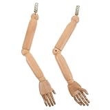 Alto realismo: la costura del brazo del maniquí ofrece un toque realista, mejorando las experiencias de juego de roles de los con su diseño de alta fidelidad, brazo de maniquí articulado, brazo de maniquí móvil