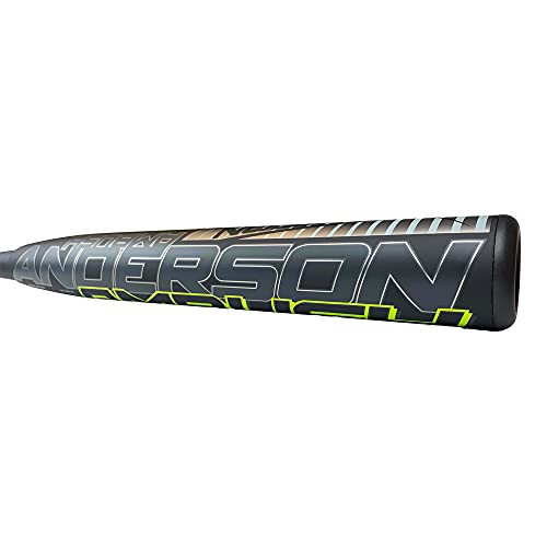 Anderson Ambush Slowpitch Softball Bat 2022 Model - Dual Stamp Usa/Asa & Usssa – 14” Barrel Balanced Two-Piece Composite (34"/27Oz) #TOP4