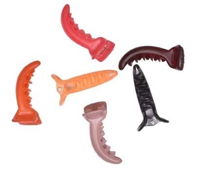 Styling fashion small Size multicolour Banana Hair Clip for women and girls Pack of 6(SM3) (Style_3)-image-17
