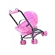 TOYANDONA 2Pcs Miniatur Kinderwagen Spielzeug Puppenhaus Miniatur Baby Wagen Kunststoff Puppenhaus Möbel Kindergarten Puppe Haus Zubehör