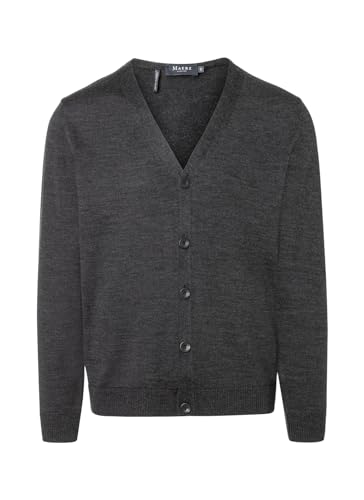 Cardigan Maerz 590800 anthracite en maille premium pour homme