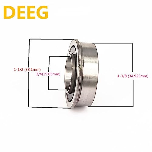 DEEG Lawn Mower Wheel Bushing Kit - Lawn Mower with Kit