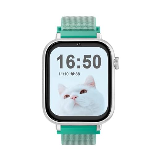 SaveFamily SaveWatch Plus 4G. Reloj Inteligente niño. Llamada, Vídeo, Face ID, Correas Personalizables, UltraSlim, Fondos de Pantalla, Música, Bluetooth, App Store (Verde Mint)