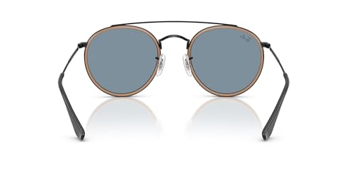 Image of Ray-Ban RB3647N Double Bridge Round Sunglasses
