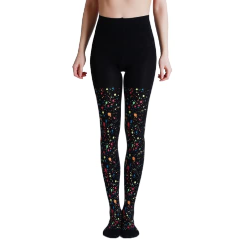 Image of Sahabowi Women Tights, Sheer High Waist Pantyhose, Vintage Control Top Stockings