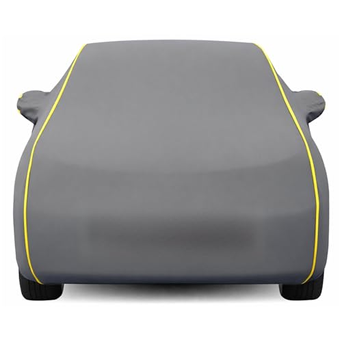 Image of Kayme Premium Grey Swift Car Cover Waterproof for (All Models & Variants - Petrol, Diesel, CNG & EV) |Speacially Custom Fit with Mirror Pockets |All-Weather Protection - Outdoor Car Body Cover