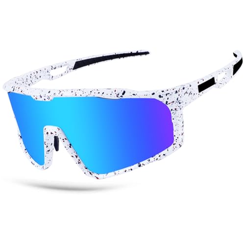 Ukoly Baseball/Running/Fishing Sunglasses Cycling Glasses For Men Women,Sport Sunglasses/Glasses HD Lens UV400 Protection TR90 Frame Windproof 620 WB