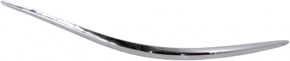 for Buick Allure/Lacrosse 2005 06 07 08 2009 Bumper Molding Driver and Passenger Side | Pair | Rear | Chrome | Replacement for GM1146103, GM1147103 | 15-6880, 15276881