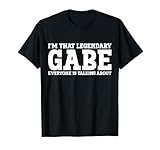 Gabe Personal Name First Name Funny Gabe T-Shirt