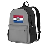 GUOLGP Mochila unisex de gran capacidad con estampado de bandera del estado de Missouri para viajes, escuela, trabajo, viajes, universidad, uso diario