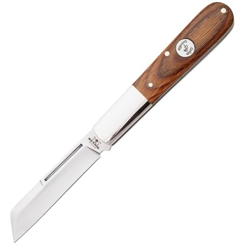 BEAR AND SON - MANUAL - 3.75 - Sheepfoot - 1095 Carbon Stainless Steel - Walnut - 1095 Carbon Steel Blade - C2180 Cover