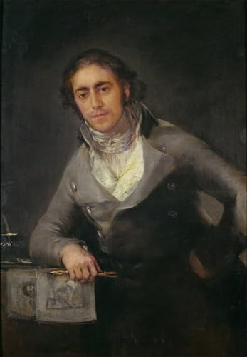 Póster de Francisco de Goya Retrato de Don Evaristo Pérez de Castro Lienzo 60x90cm