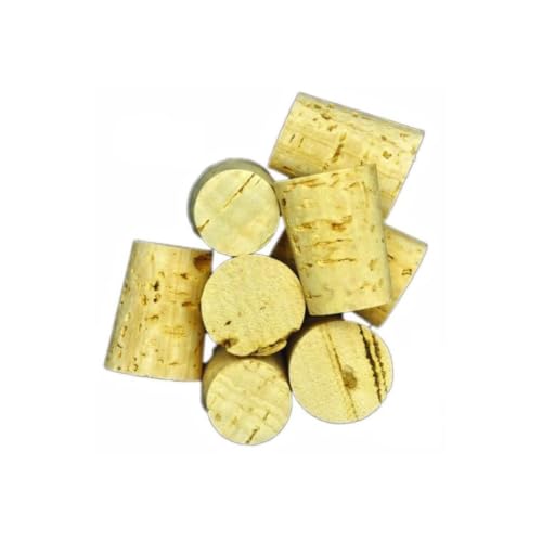 Do It At Home Natural Cork Stopper 22mm x 18mm (Pack of 20),