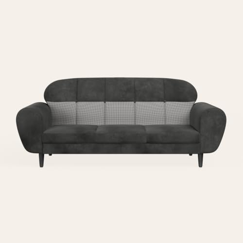 Image of Interio by Godrej BobbinV2 3-Seater Fabric Sofa