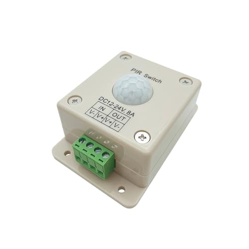 Interruptor de sensor LED con regulador e iluminación de 12-24V para tiras monocromáticas 5