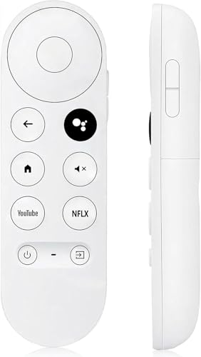 Amazon | Google Chromecast TV 4K (Snow)用音声リモコン Google