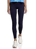 oodji Ultra Mujer Leggings Basic, Azul, XS
