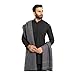 SHOPUKASA Men’s Shawl Winter Mens Scarf Keffiyeh Shemagh Cashmere Feel Scarves – Warm, Soft, Fashion Scarf for Men Gifts (Grey)