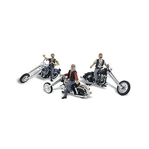 Woodland Scenics AS5554 Bad Boy Bikers HO WOOU5554