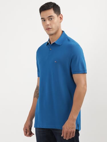 Image of Tommy Hilfiger Men's Cotton Regular Fit Polo T-Shirt