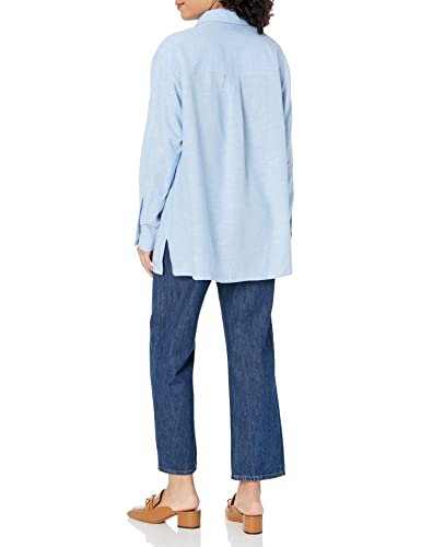 Image of Anne Klein Women's Oxford Shacket W /Chest Pkt