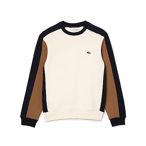 Lacoste Uomo Felpa con Logo Classico, Multicolore, M