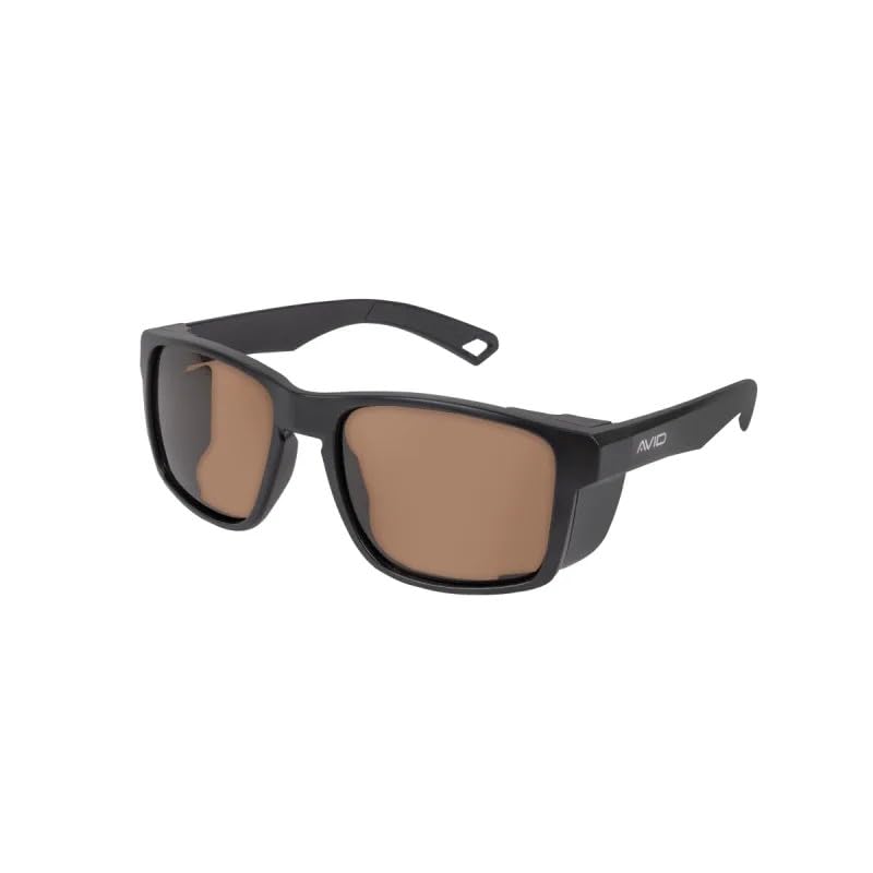 Avid Carp Seethru Blinker Polarised Fishing Sunglasses Brown Lens A0620398 Adult Unisex