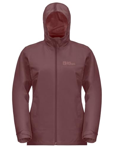 Jack Wolfskin Damen Moonrise 3in1 Jkt W, Red Ochre, XL EU
