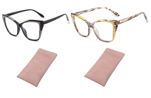 Image of Blue Light Glasses for woman,Computer Eyewear Non-Prescription Glasses Fashion Colorful Frame