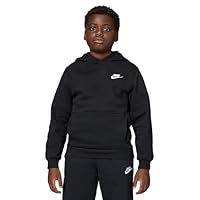 Nike Kids' Big Sportswear Club, Black/White