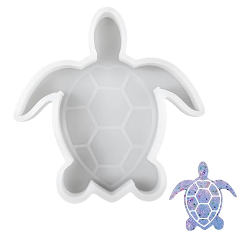 Silicone Molds for Freshies Sea Turtle Car Freshie Mold 3D Animal Silicone Molds Turtle Shape Resin Molds for Freshies Resin Craft Soap Candles