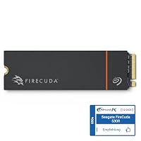 Seagate FireCuda 530R NVMe SSD 4TB, Für PS5/PC, M.2 PCIe Gen4 ×4 NVMe 1.4, bis zu 7.400 MB/s, 3D TLC NAND, 5.050 TBW, Kühlkörper, inkl. Data Rescue Service (ZP4000GM3A073) – Ansicht 2