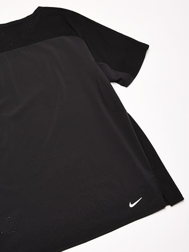 Nike Men's Dri Fit Trail Crew Neck Running T-Shirt L Black4