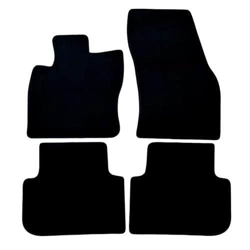 Tapis de sol antidérapants pour Tiguan 2016-2023 protection noire