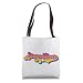Staycation | Fun Retro Rainbow Letters Tote Bag