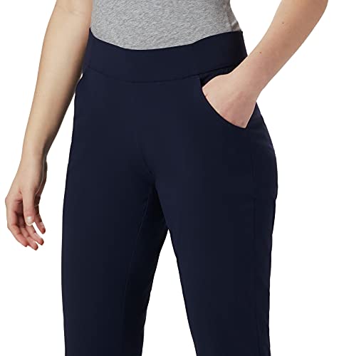 Columbia Women's Anytime Casual Pull On Pant, Dark Nocturnal, 2X Plus #TOP2