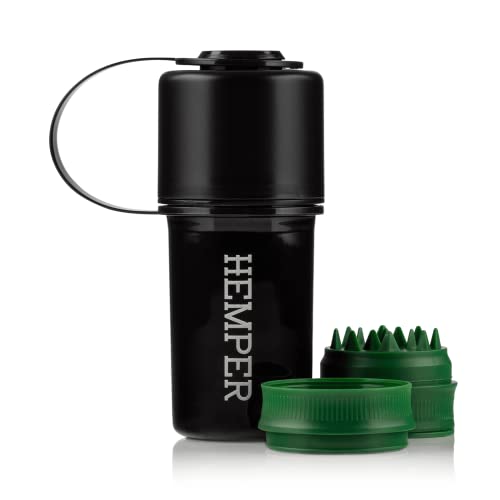 Image of HEMPER Keeper 3-in-1 Grinder + Storage System with Smell Proof Top