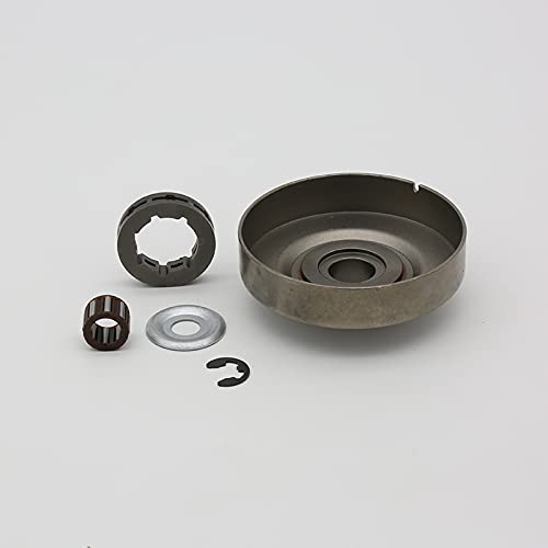 Tambor de embrague para solucionar tirones en motosierra MS361 MS440 con rodamiento 6