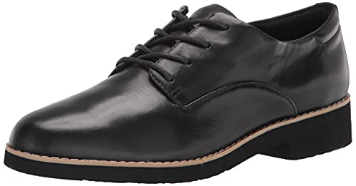 ALDO Women's Cerquedaflex Oxford Flat, Black, 9
