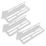 Mobestech 3個 家用冷蔵庫仕切り板 調節可能な冷蔵庫ドア用パーテーション 食品類収納に便利なザーセパレーター キッチン整理整頓ツール