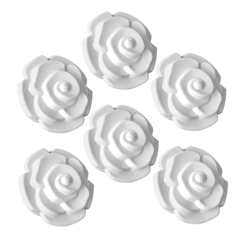 DOITOOL 6 Piezas Manija del cajón platos manijas de armario perillas digital mate puxadores para moveis tirador mueble reemplazo del tirador perillas para tocador Aleación de zinc