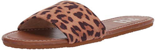 Billabong High Tide Slide Sandal, Cheetah, 9 Medium US
