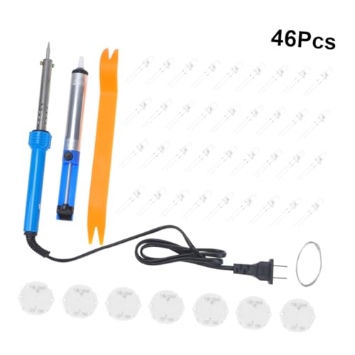 Beatifufu 46 Unidades lâmpada elétrica kit de reparo do painel de instrumentos reparação de cluster