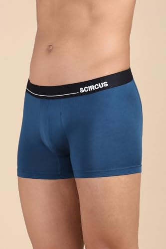 Image of &Circus Men's Puresoft Beechwood Modal Boxer Brief | Ultra Soft Mens Breathable Boxer Briefs Innerwear Men