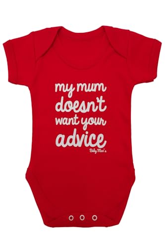 Baby Moo's Funny Baby Grow for Boys or Girls | Novelty Baby 